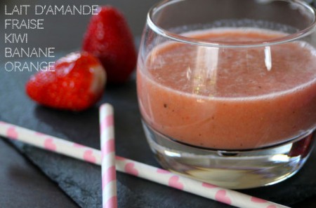Smoothie à la fraise