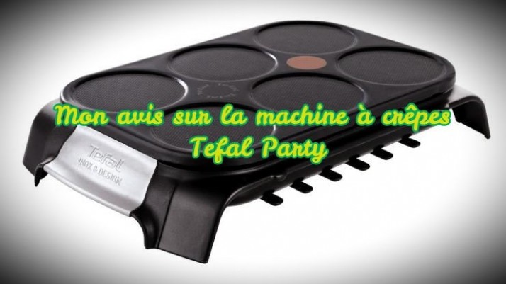 Faire des crêpes avec la machine à crêpes Tefal Party, le test