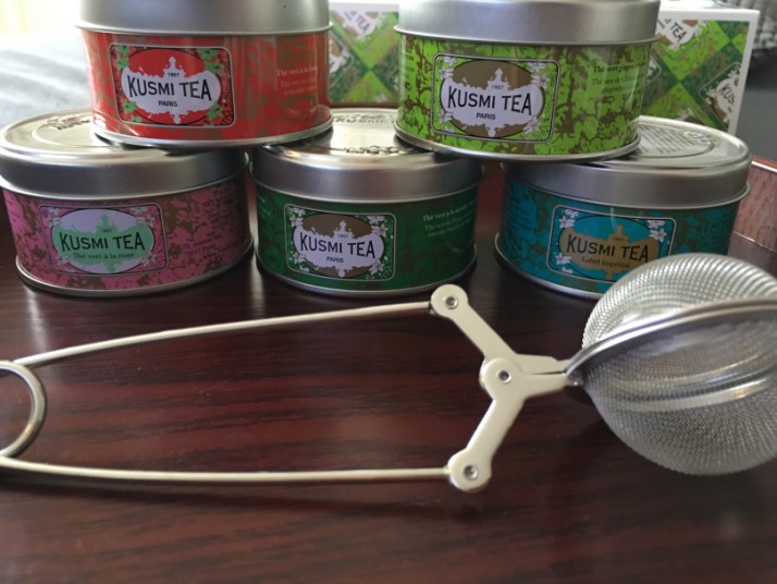Machine à thé : découverte du coffret Green Teas de Kusmi Tea